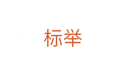 標(biāo)舉